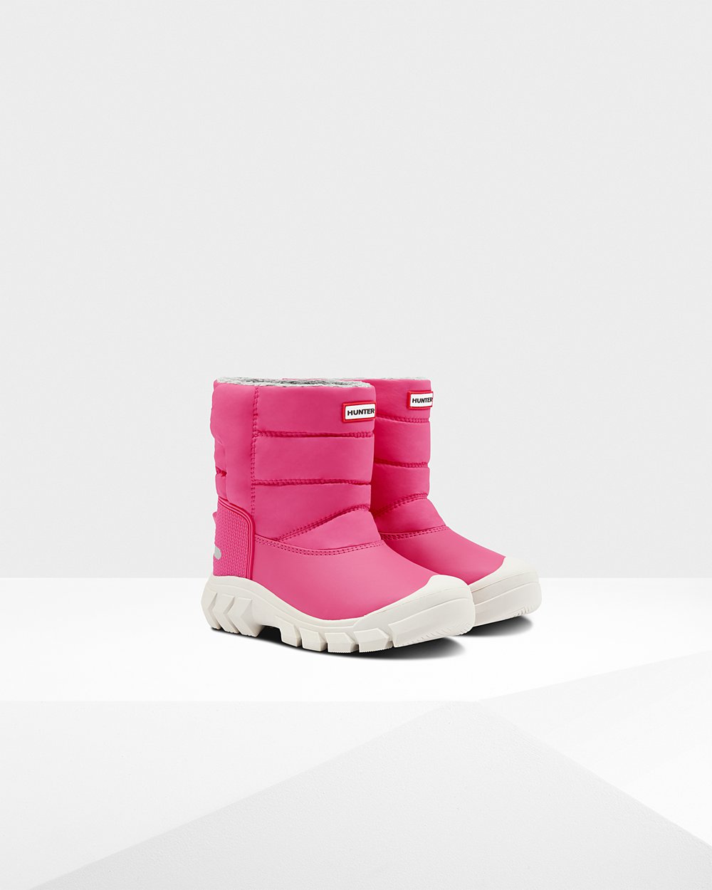 Snow Boots Barn - Hunter Original Stora Insulated - Ljus Rosa - 437256-TUO